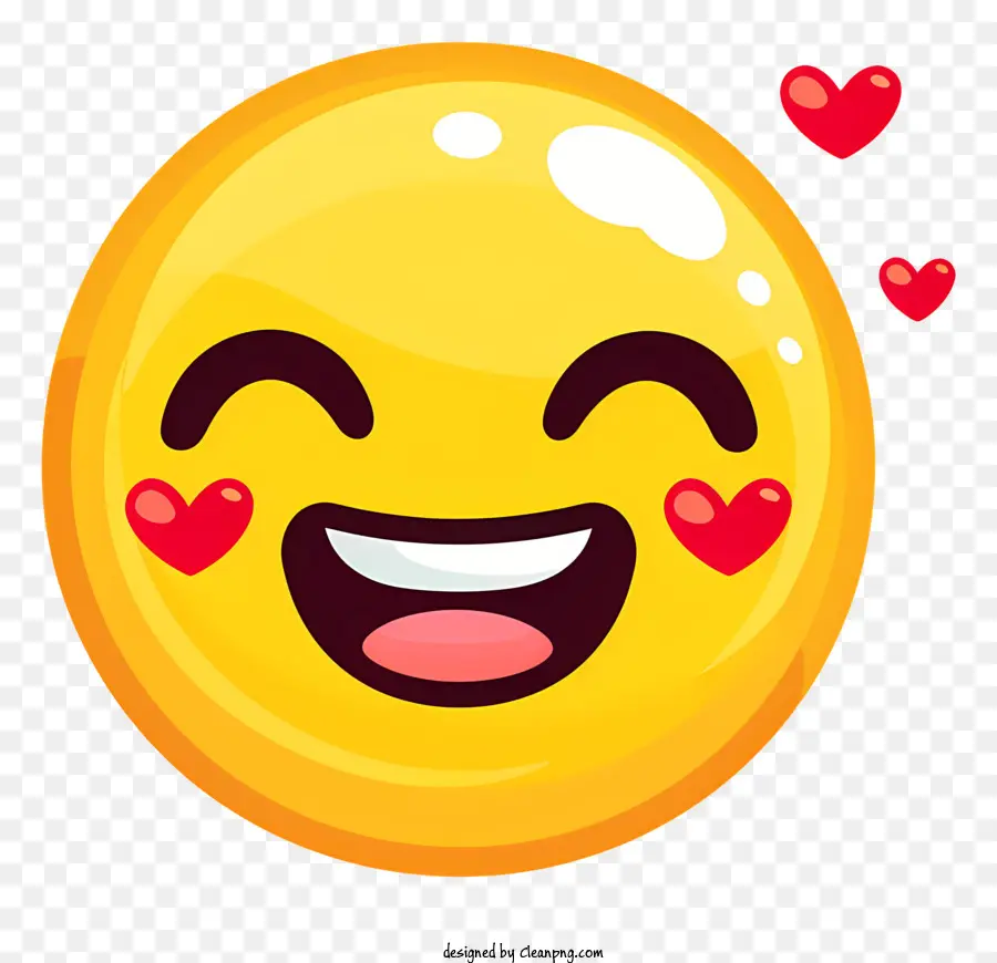 Gülümseme Emoji，Gülen Yüz PNG