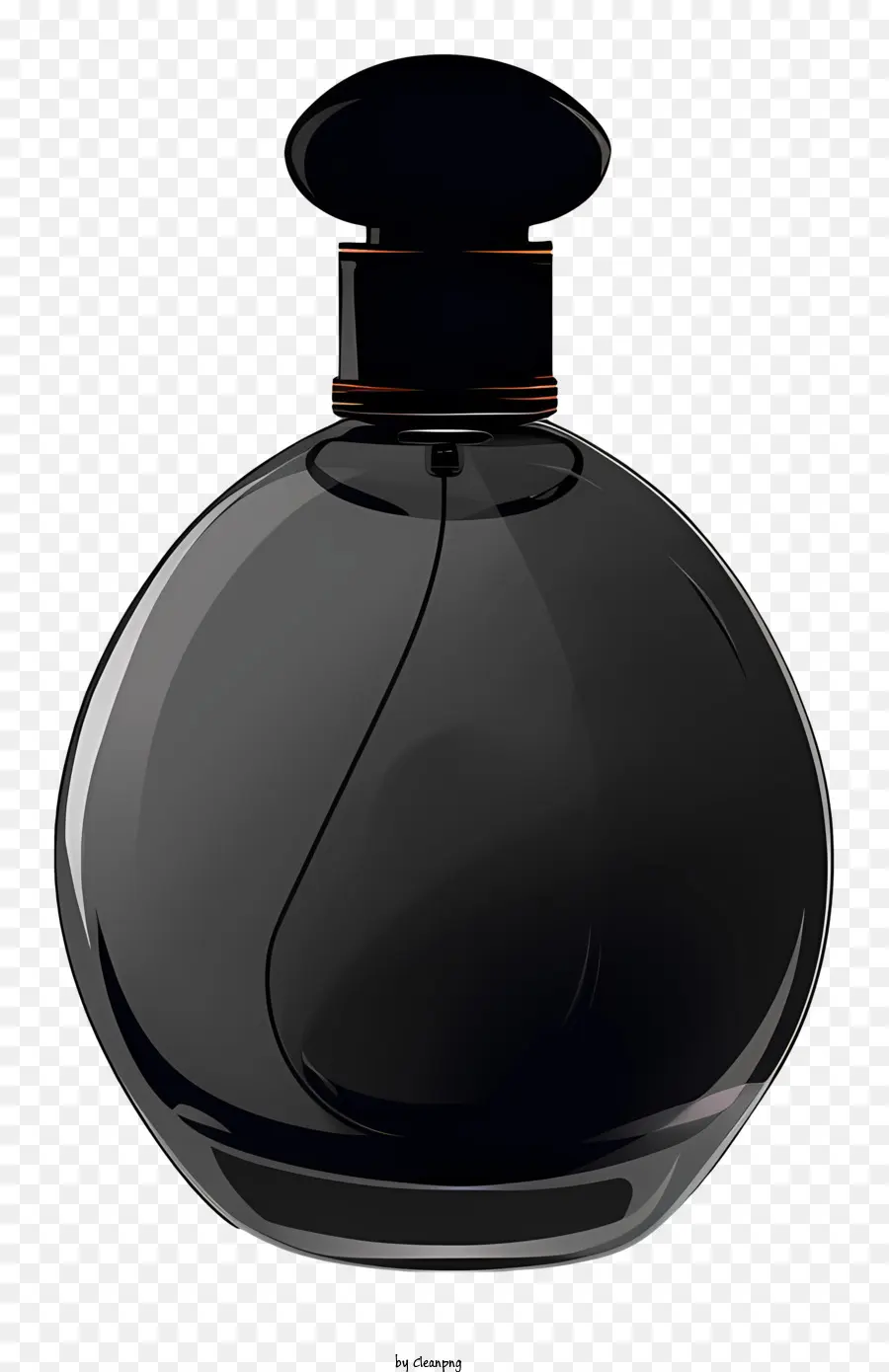 Parfüm şişesi，Siyah Cam Parfüm şişesi PNG