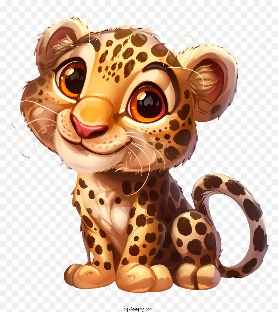 Dünya Yaban Hayatı Günü，Sevimli Çita PNG