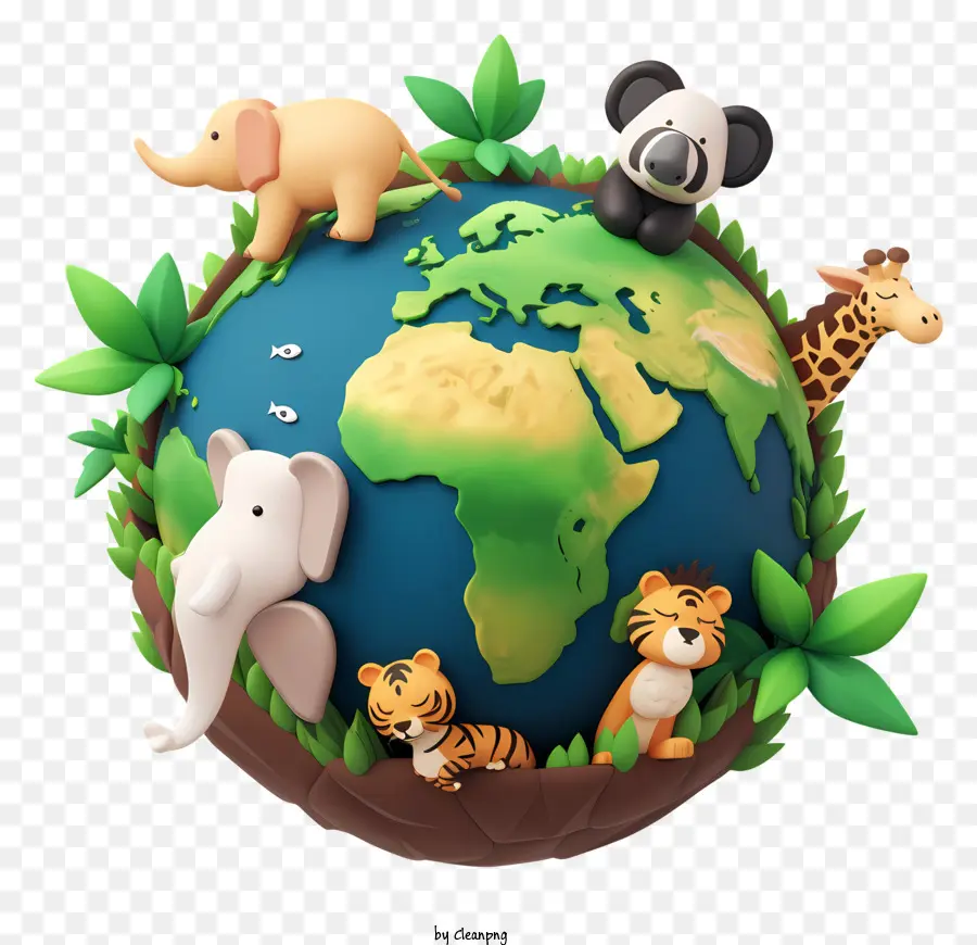 Dünya Yaban Hayatı Günü，Hayvanlarla Gezegen PNG