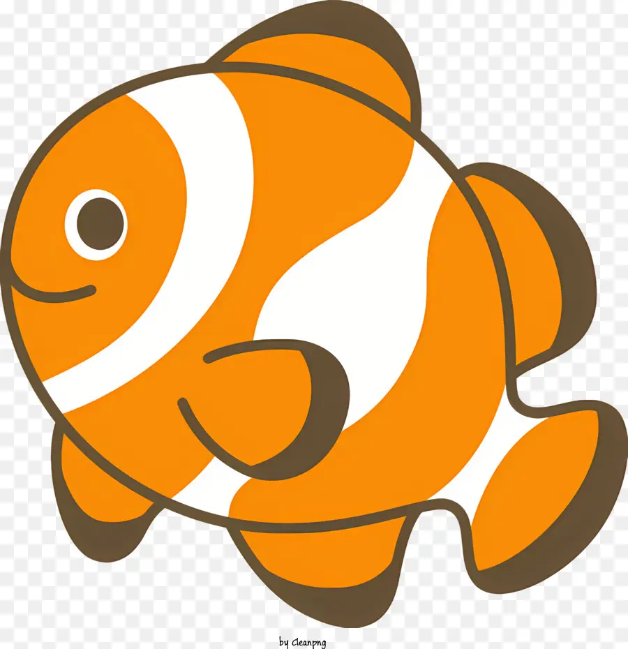 Balık，Turuncu Ve Beyaz Balık PNG