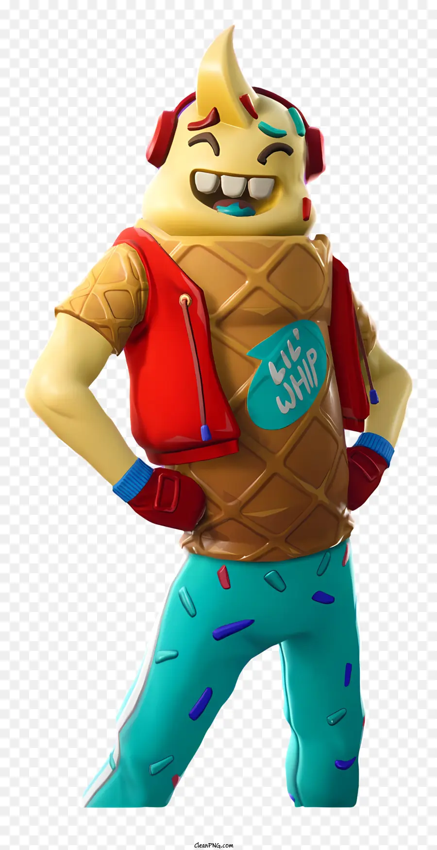 Fortnite，Dondurma Karakteri PNG