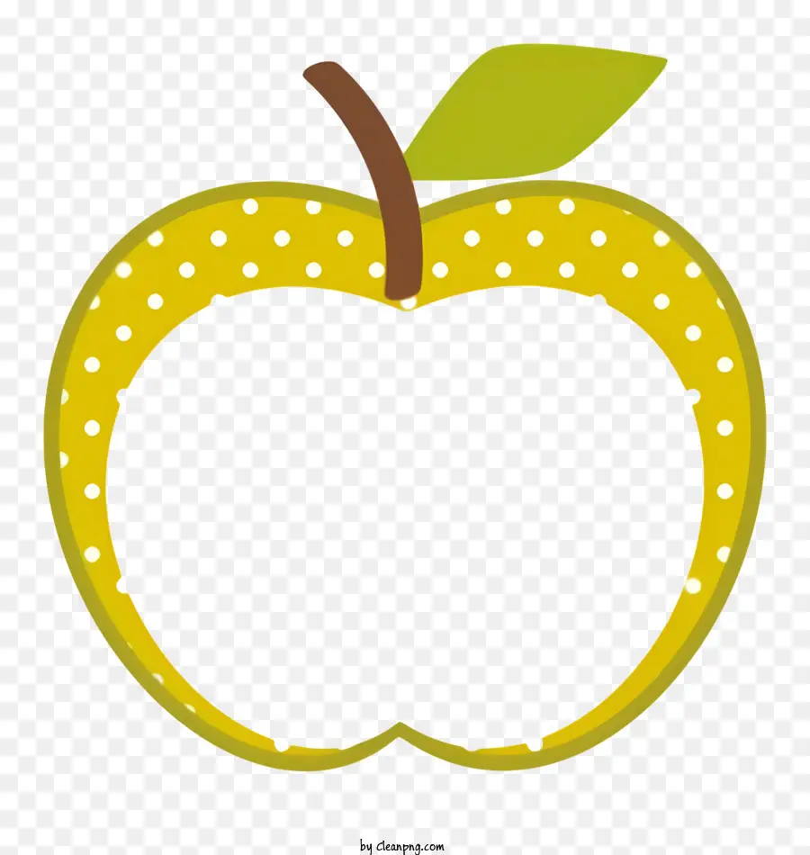 Gıda çerçevesi，Sarı Elma PNG