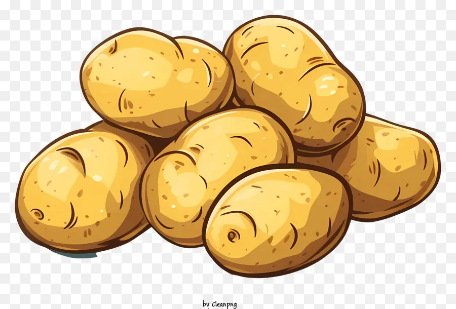 Patates，Yığılmış Patates PNG
