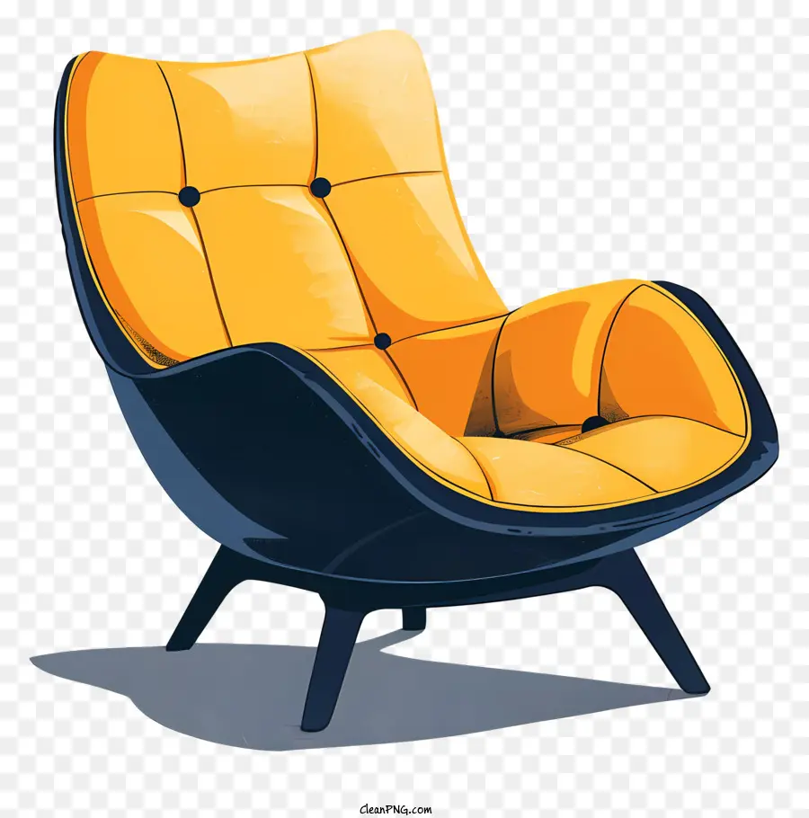 Modern Sandalye，Turuncu Sandalye PNG