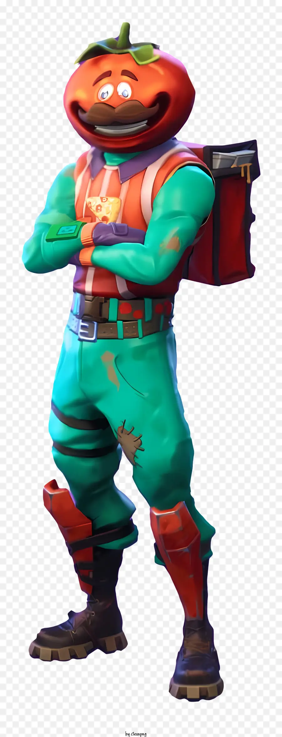 Fortnite，Domates Karakteri PNG