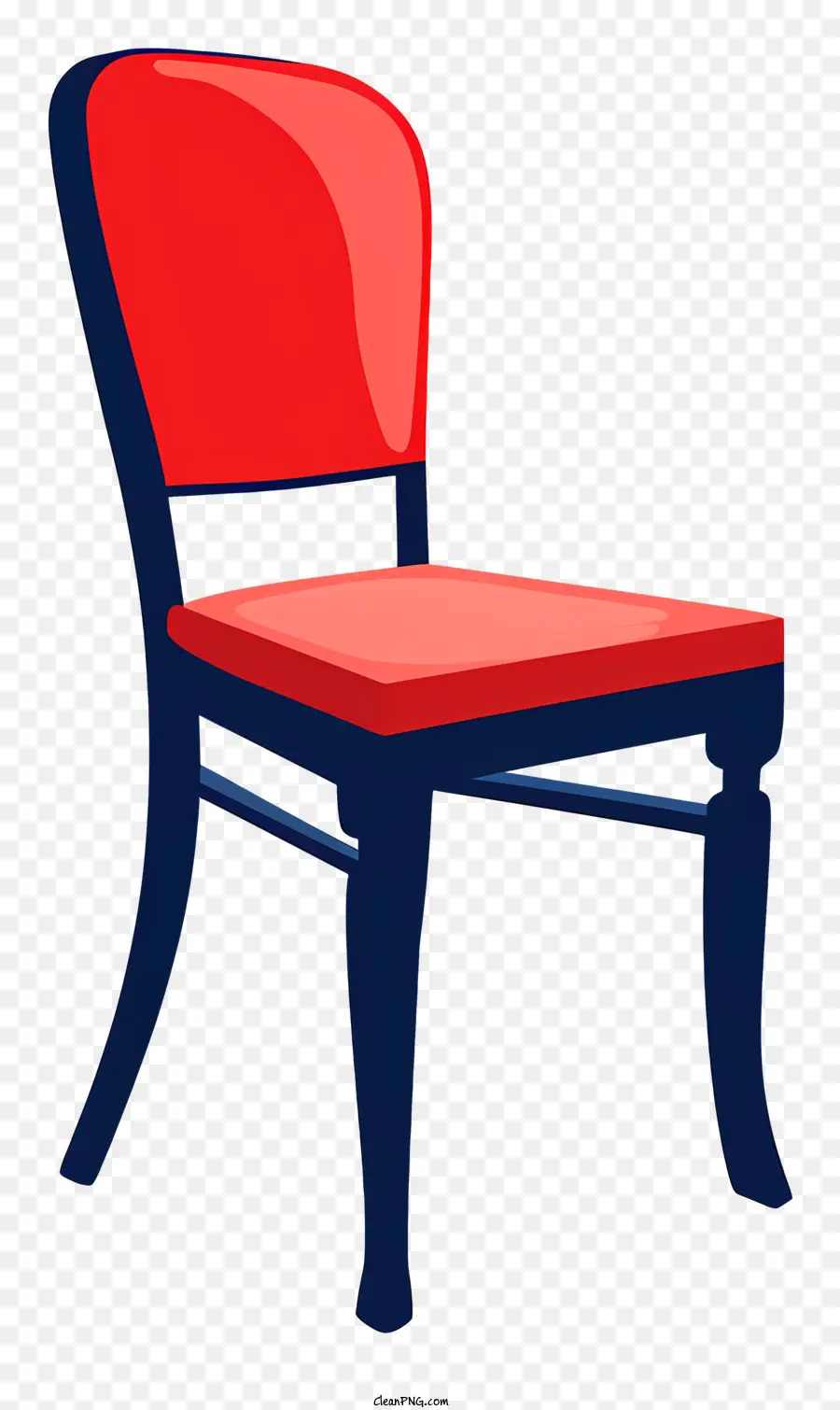 Modern Sandalye，Kırmızı Yemek Sandalyesi PNG