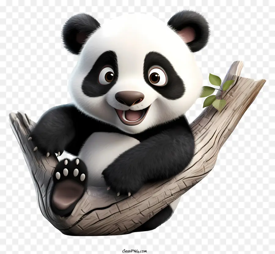 Panda Günü，Karikatür Panda PNG