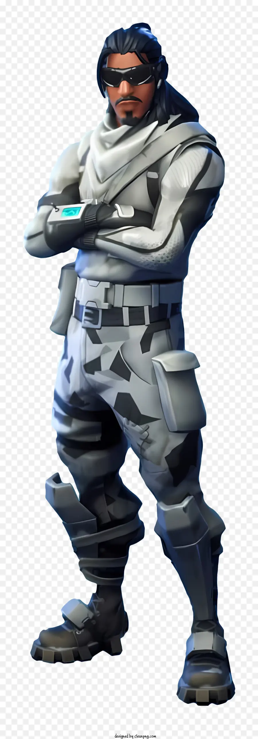 Fortnite，Taktik Donanımdaki Karakter PNG