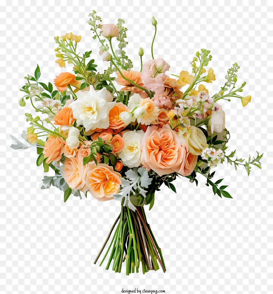 Düğün Çiçek Buketi，Buket PNG