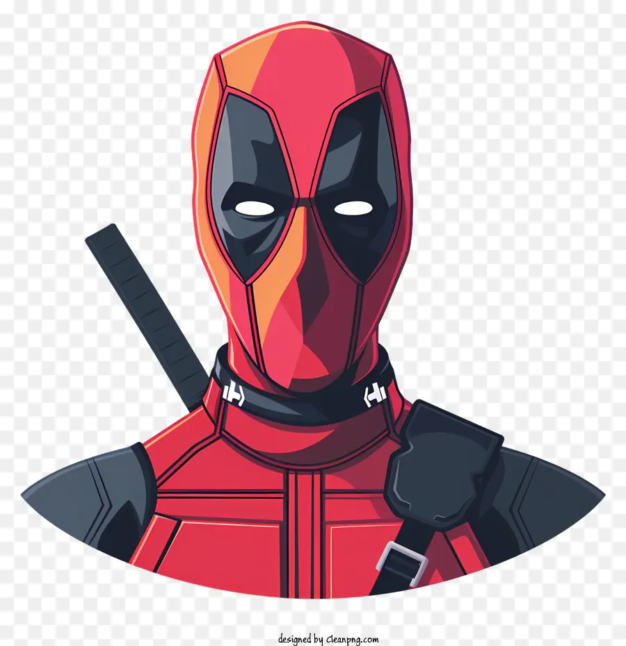 Deadpool，Kırmızı Maskeli Karakter PNG