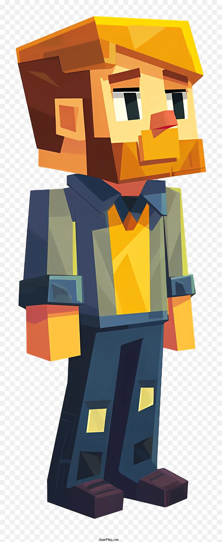 Minecraft，Piksel Karakter PNG