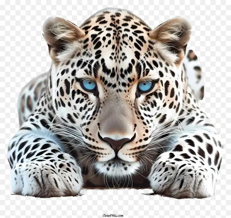 Leopar，Mavi Gözler PNG