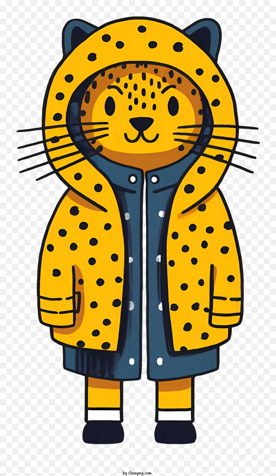 Karikatür Leopar，Leopar PNG