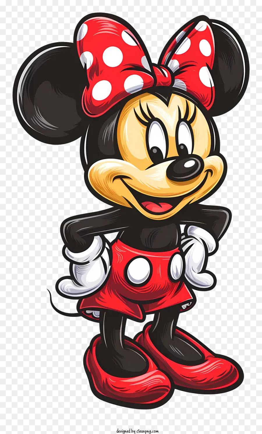 Minnie Fare，Mickey Christmas Carol PNG