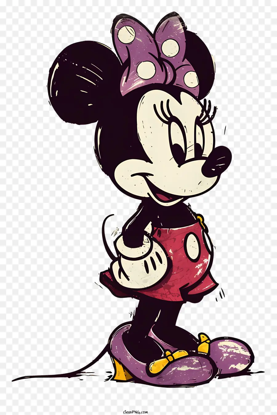 Minnie Fare，Disney çizgi Film Karakteri PNG
