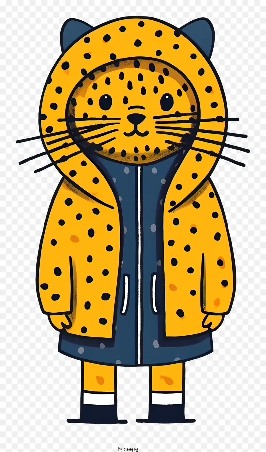 Karikatür Leopar，Leopar PNG