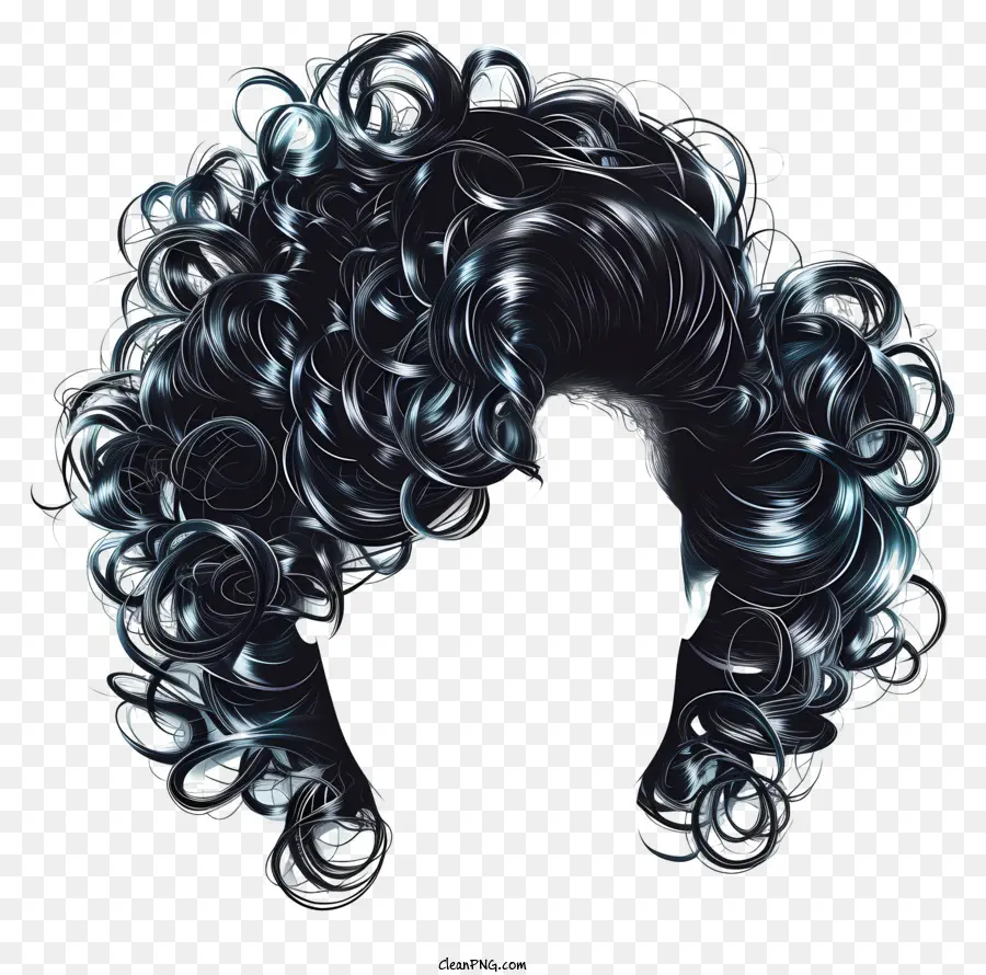 Saç Peruk，Kadın PNG