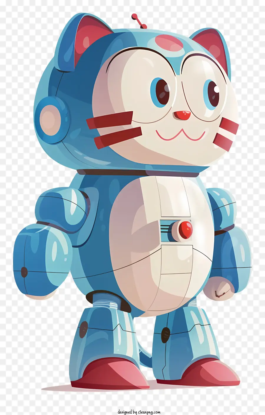 Kedi Robotu，Sevimli çizgi Film Kedi Robotu PNG