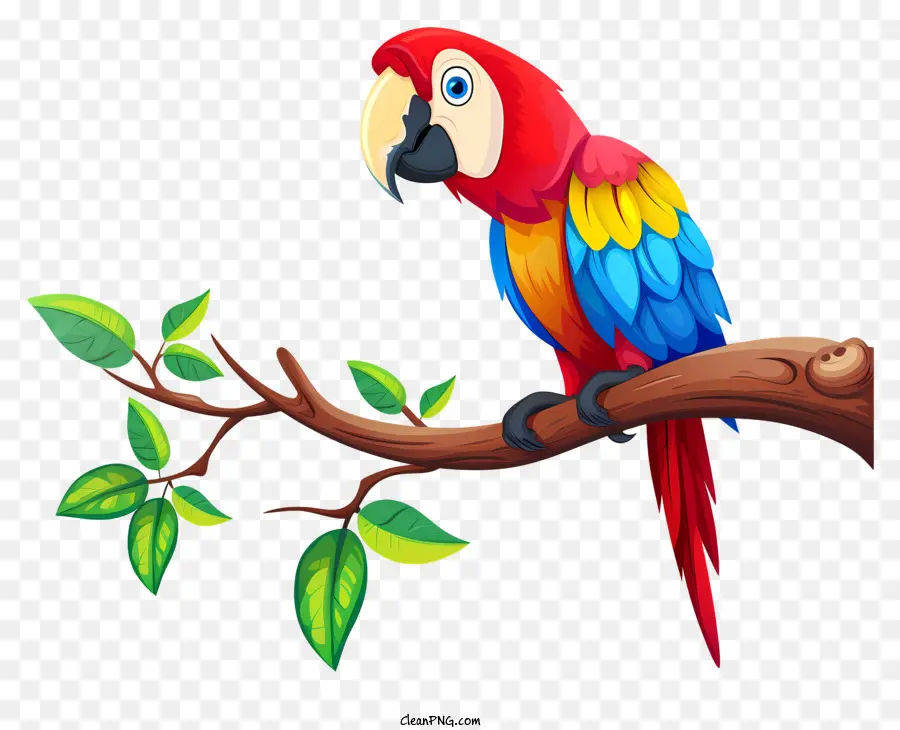 Papağan，Karikatür Papağan PNG