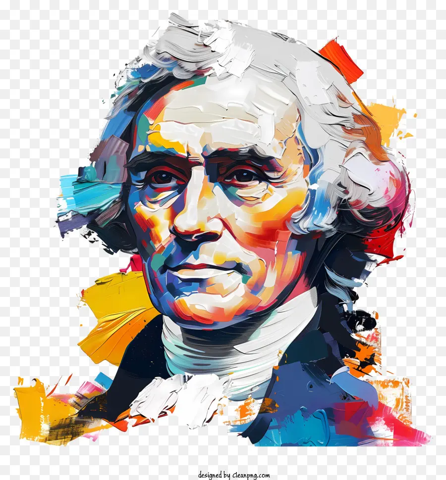Thomas Jefferson，Portre Resim PNG