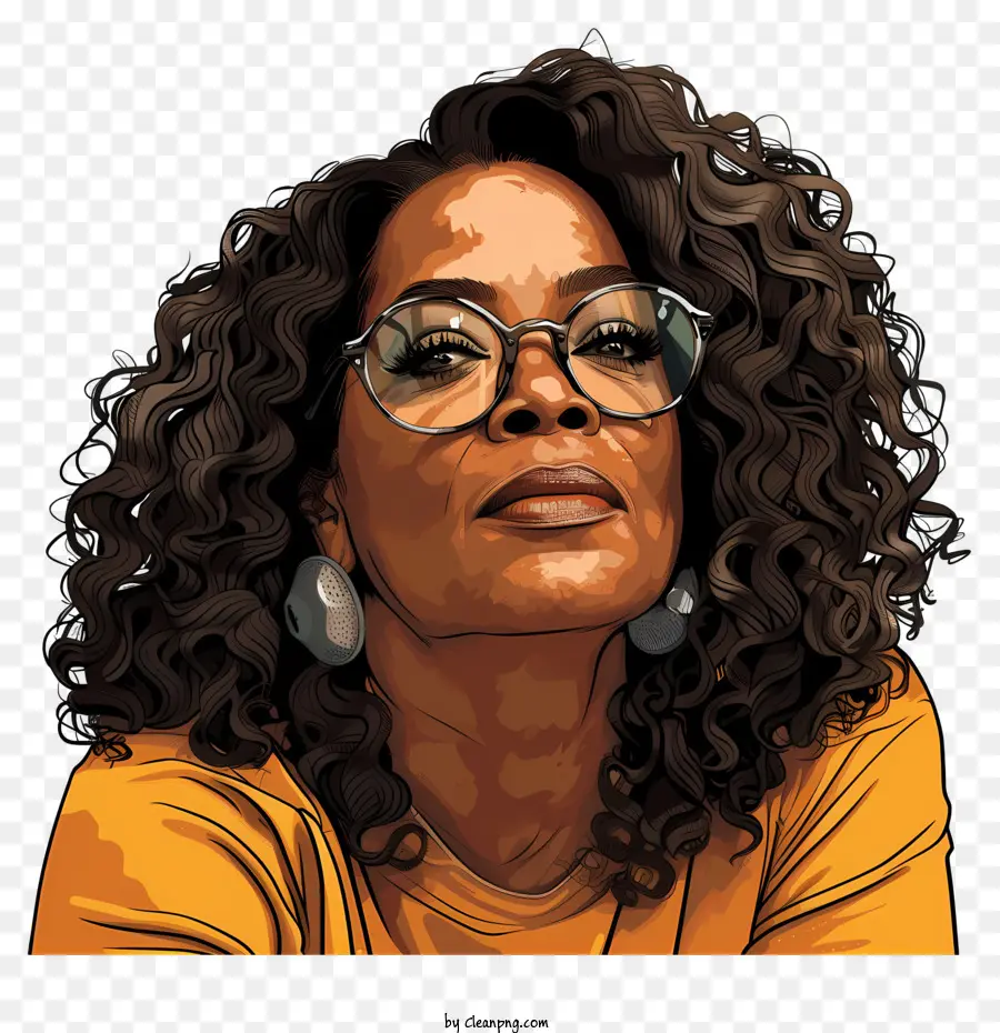Oprah Winfrey，Afrikalı Amerikalı Kadın 5 PNG