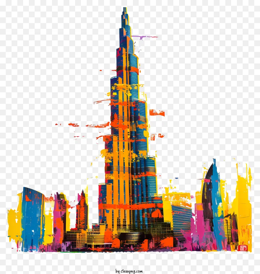 Burj Khalifa，Dubai PNG