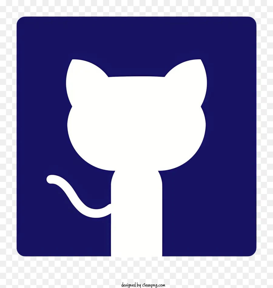 Github Simgesi，Mavi Github Logosu PNG