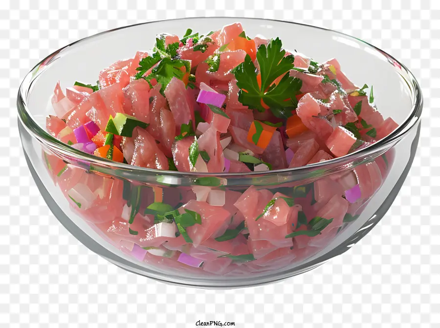 Biftek Tartar，Salata PNG