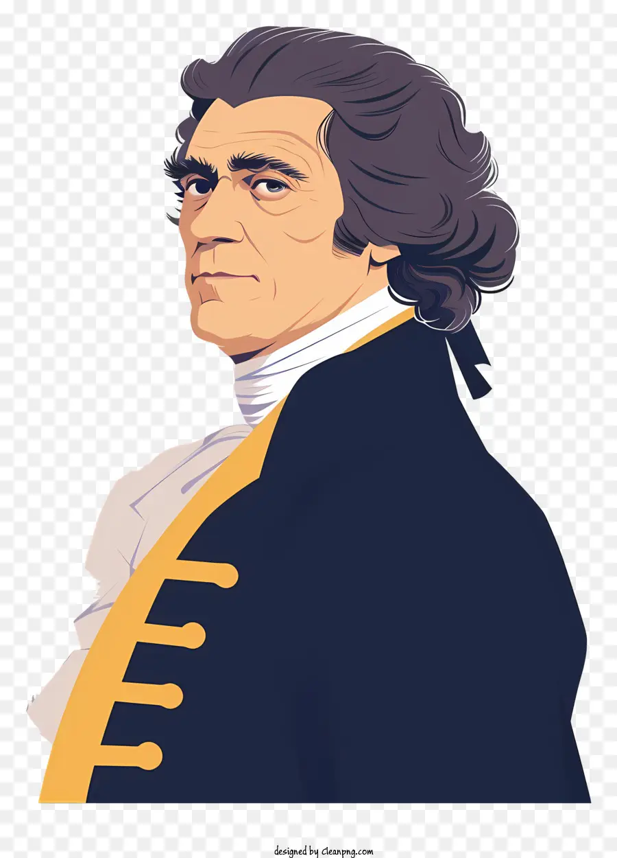 Thomas Jefferson，General George Washington PNG