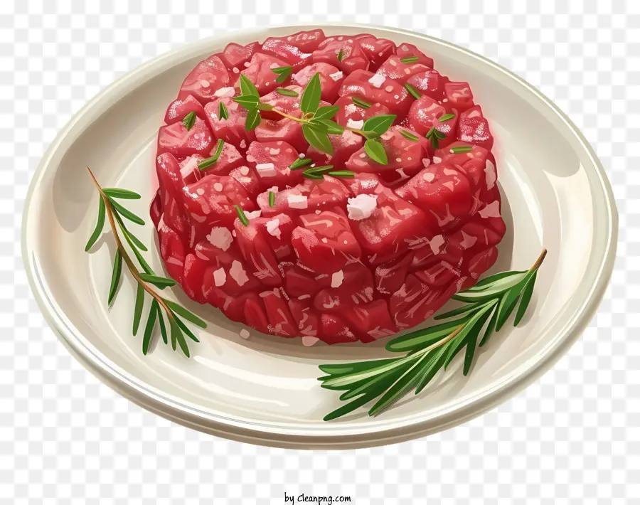 Biftek Tartar，Dana Tartar PNG