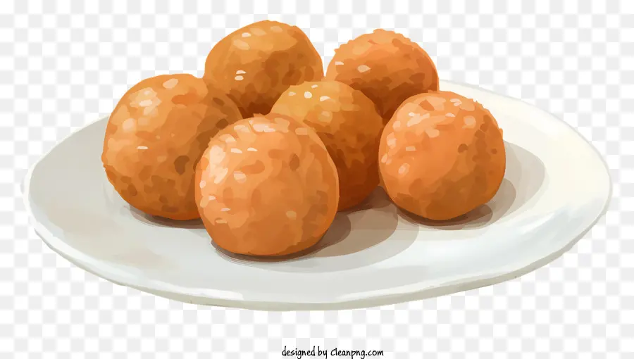 Laddu，Kızarmış Toplar PNG