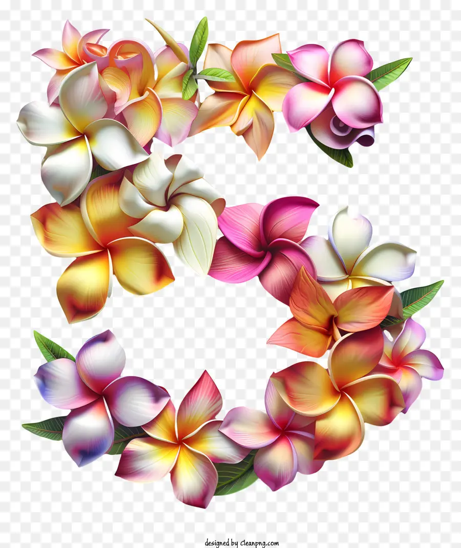5 Çiçekler，Çiçek Sanat PNG