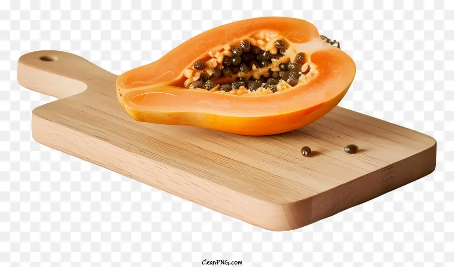 Papaya，Kesme Tahtası PNG