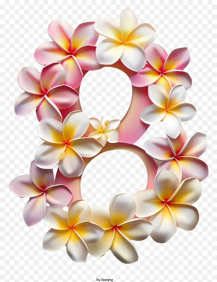 8 Çiçekler，çiçek Aranjmanı PNG