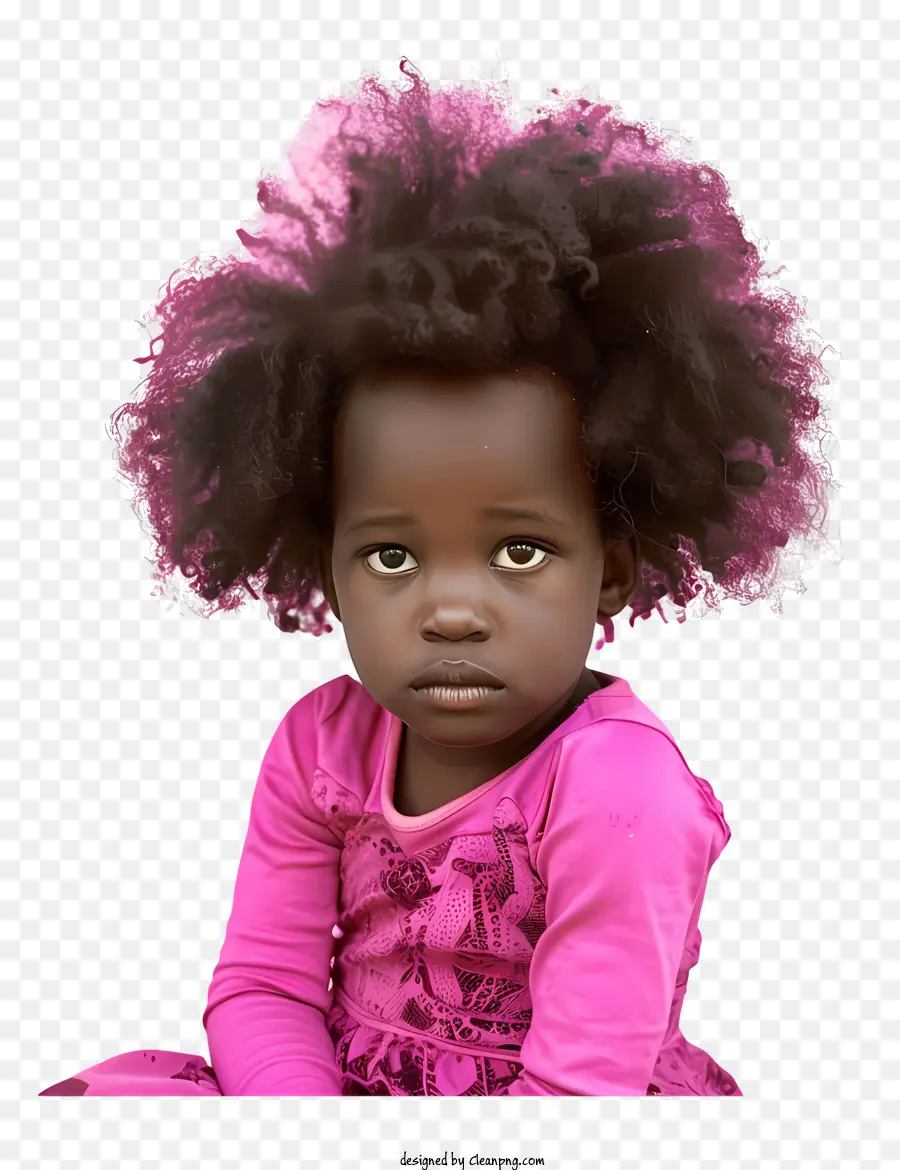 Çocuk，Afro Saç Modeli PNG