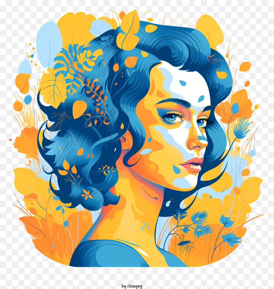 Katy Perry，Mavi Saç PNG