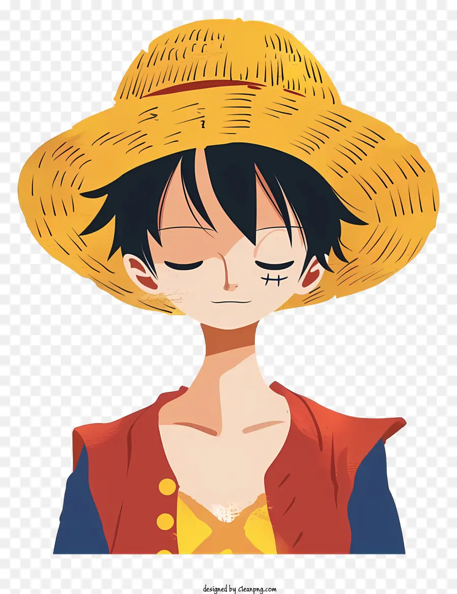 Tek Parça Luffy，Hasır Şapka Karakteri PNG