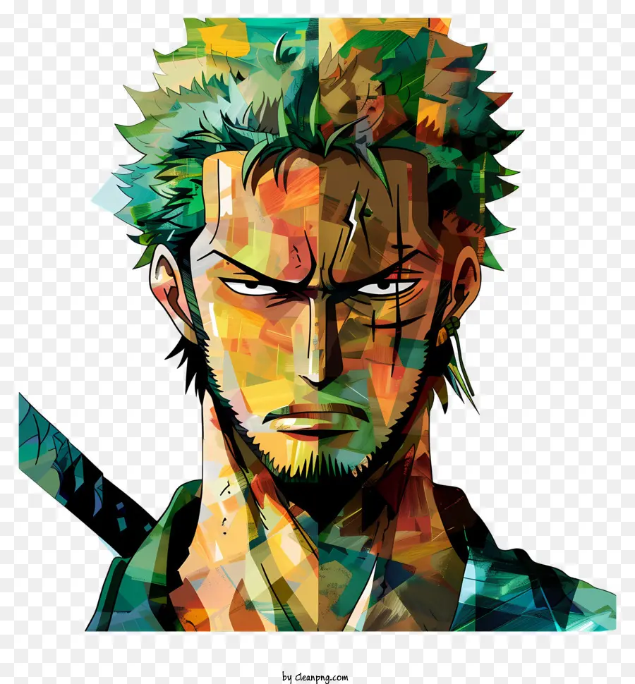 Tek Parça Roronoa Zoro，Anime Karakteri PNG