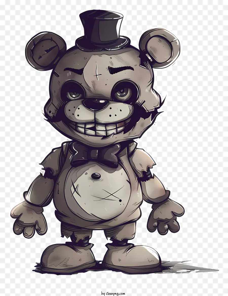 Freddy Fazbear，Ürpertici Ayı PNG