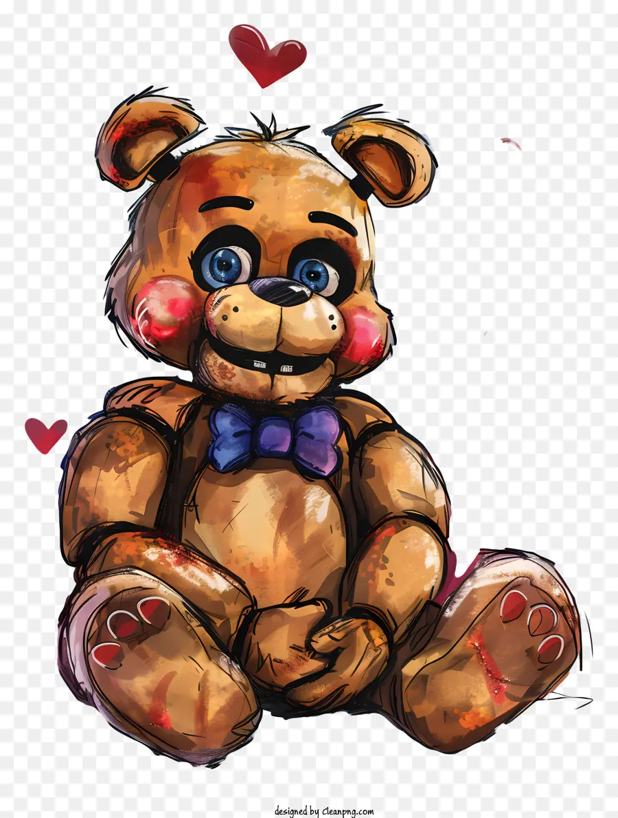 Freddy Fazbear，Sevimli Ayı PNG