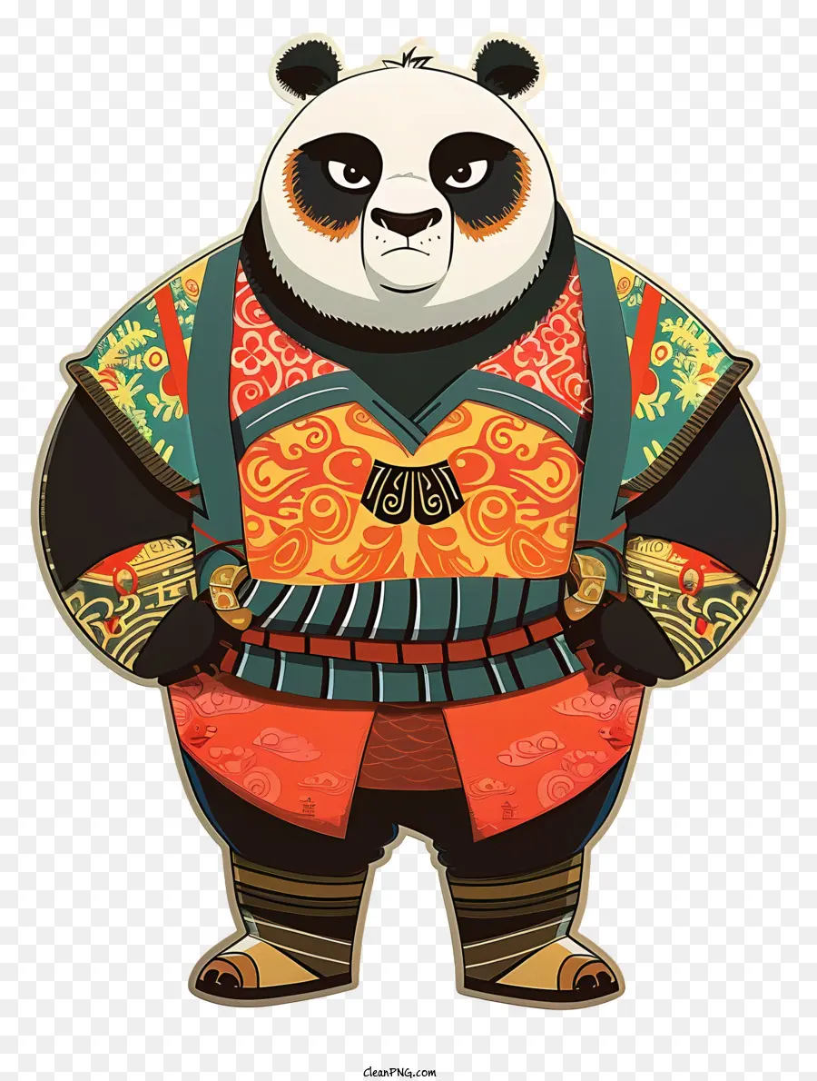 Kung Fu Pandası，Panda Savaşçısı PNG