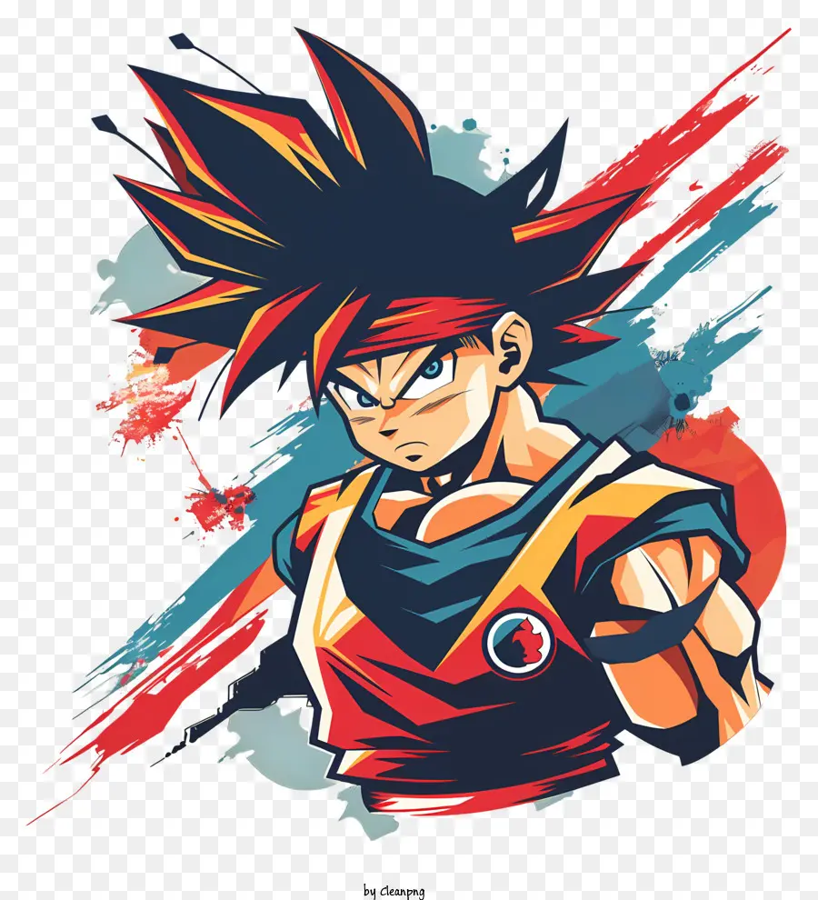 Dragon Topu Bardock，Anime Karakteri PNG