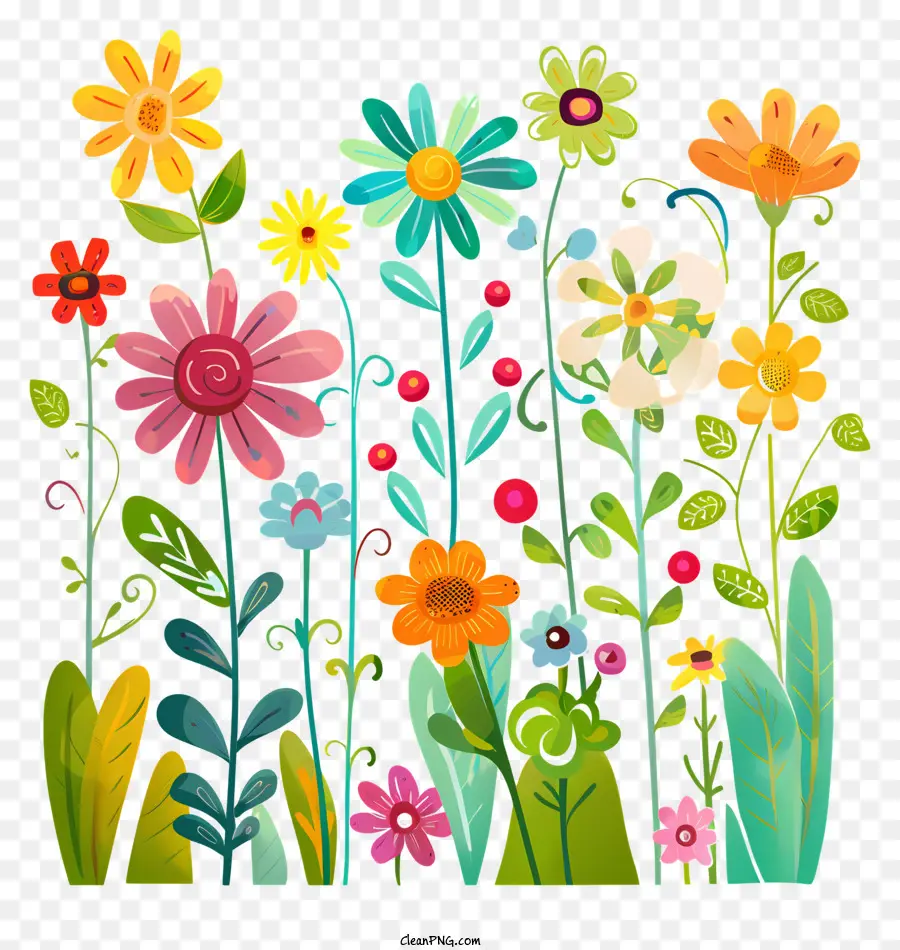 Merhaba Bahar，çiçek Alan PNG