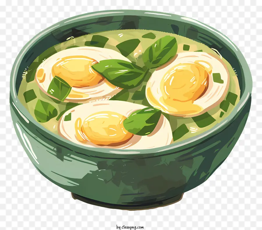 Tay Yumurta Güveç，Yeşil Bezelye çorbası PNG