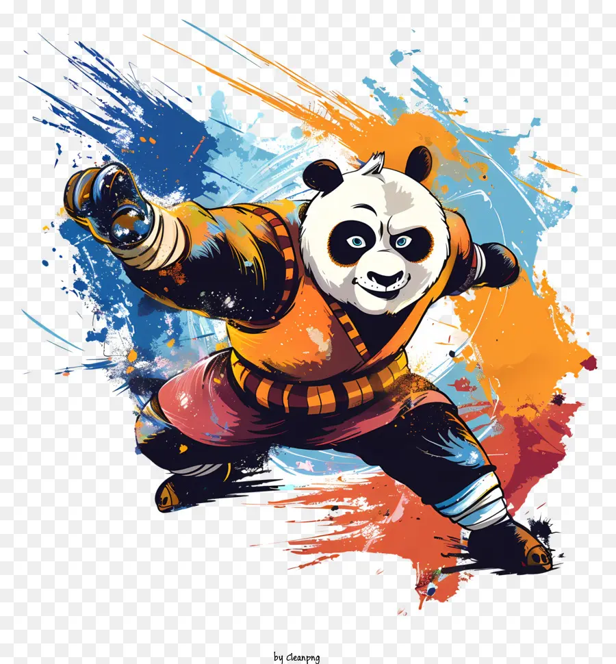 Kung Fu Pandası，Dövüş Sanatları PNG