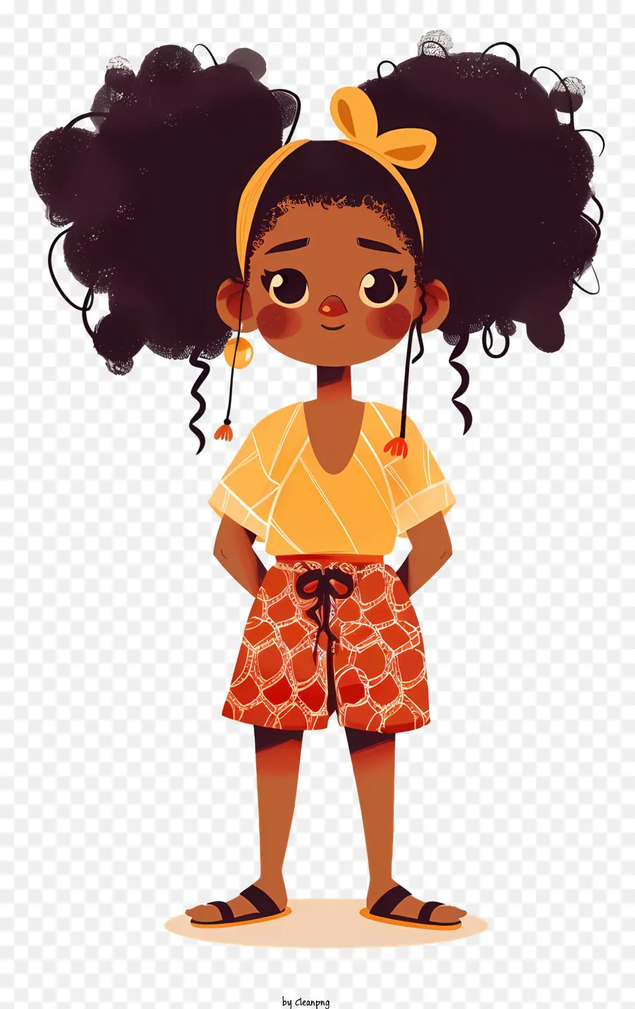 Afrikalı Kız，Genç Kız PNG