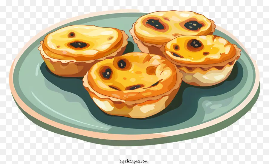 Pastel De Nata，Turtalar PNG