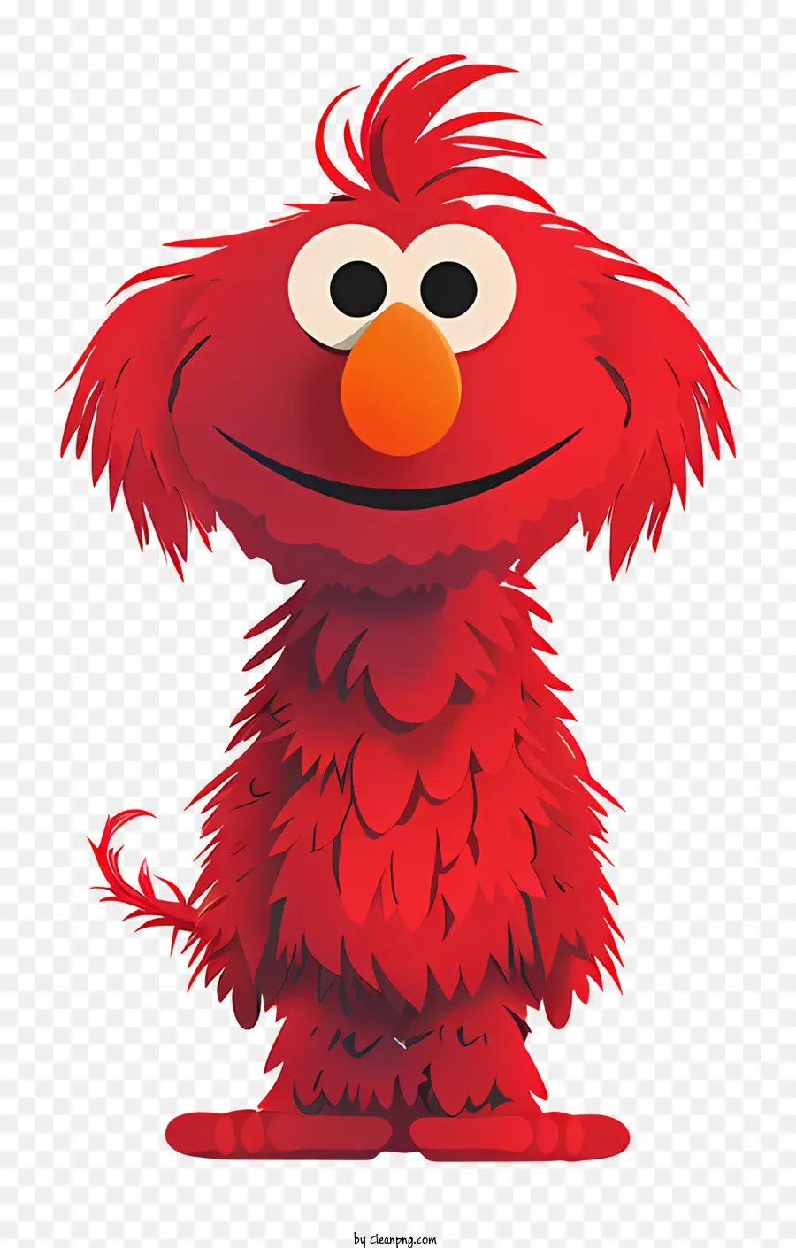 Elmo，Kırmızı Tüylü Karakter PNG