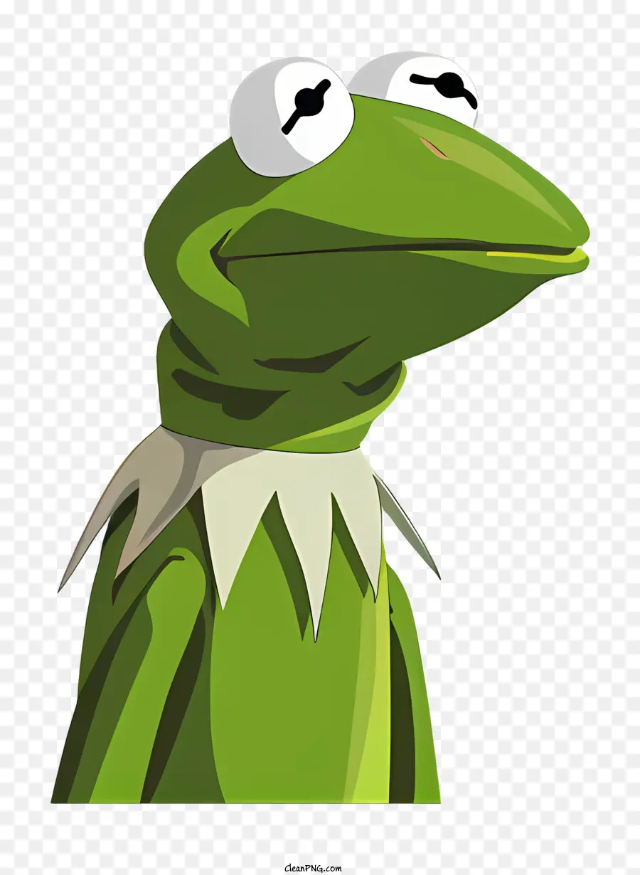 Kurbağa Kermit，Antropomorfik PNG